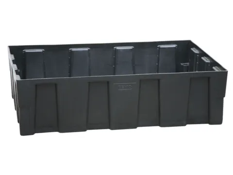 PE-opvangbak,v. 1x200l vat,opvangvol. 250l,HxBxD 330x1205x805mm