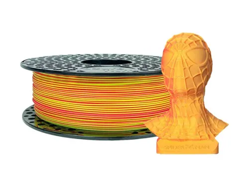 Azurefilm PLA Dual Neon 3D filament 1,75mm Geel - Roze 1kg