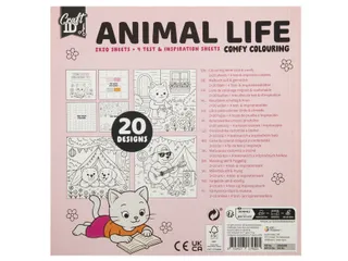Kleurboek Craft ID Cute & Comfy 20c20cm 4 stuks assorti - 3