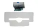 Inlegplaatje voor interfold handdoeken, PQIP