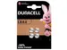 Batterij Duracell knoopcel 4x LR44 alkaline Ø11,6mm