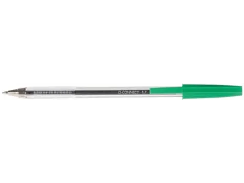 Balpen Met Dop Medium Punt 1.0mm Groen