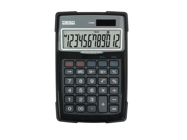 Rekenmachine Desq Large Water & Stof bestendig