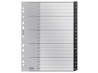 Tabblad Leitz Recycle A4 11-gaats A-Z extra breed PP - 1