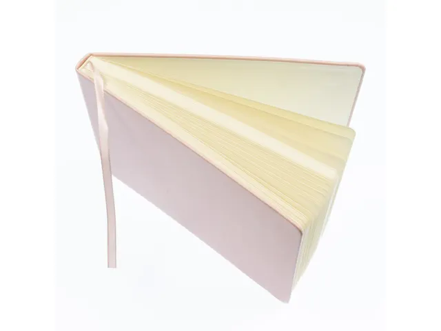 Schetsboek Kangaro A5 landscape oud roze PU HC 80 blad 140gr roomwit m