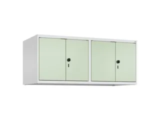 opzetkast,v. locker voor scheiding van kleding,4vak.,vak B 300mm - 2