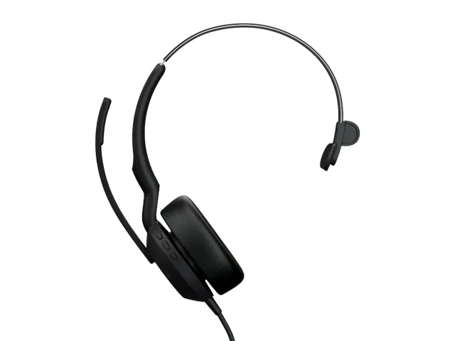 Jabra Evolve2 50 Headset Bedraad USB Type-C / USB Type-A Bluetooth Zwa
