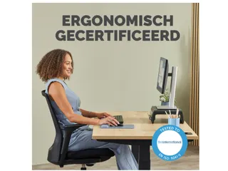 Muismat met polssteun Fellowes Breyta XL blauw 21x28cm - 7