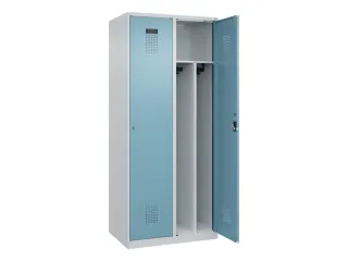 locker voor scheiding van kleding,HxBxD 1850x800x500mm,2vak - 1
