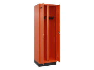 locker voor scheiding van kleding,HxBxD 1950x600x500mm,2vak - 1