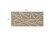 Ecran de séparation acoustique motif découpé 60x160cm Sable