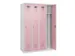 locker voor scheiding van kleding,HxBxD 1850x1200x500mm,4vak