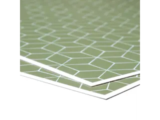 Placemat IEZZY hexagon groen 6 stuks - 3