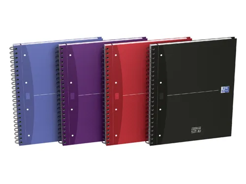 Projectboek Oxford Essentials A4+ 120vel assorti
