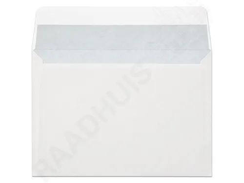 Dienstenvelop Raadhuis 114x162mm C6 Gegomd Wit Doos A 500 Stuks