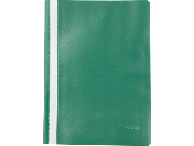 snelhechtmap ft A4 PP groen, pak van 5 stuks