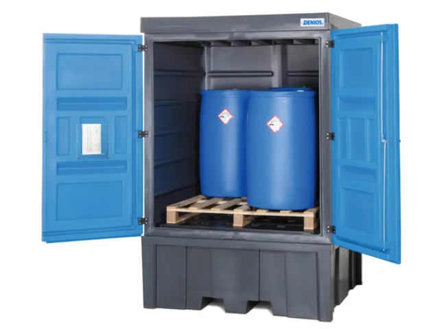 PE-vatenkast,v. aquatox./agressieve stoffen,HxBxD 2330x1560x1550mm