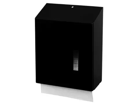 Santral HSU 31 P handdoekdispenser RAL 9005 Gitzwart Midnight