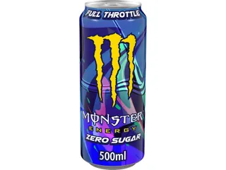 Energiedrank monster full throttle suikervrij 500ml - 2