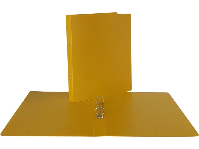 Nature ringmap voor A4 PP 2 ringen25 mm mosterdgeel