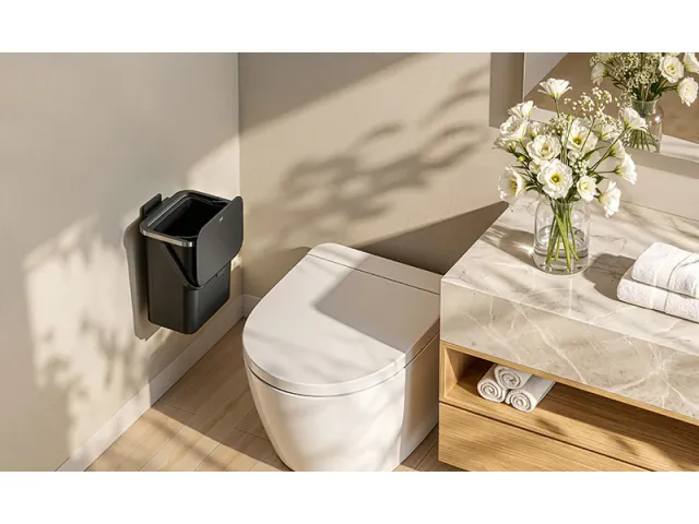 EKO Afvalbak Puro Plus Food Waste Caddy 10 liter zwart