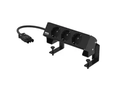 Cell opbouw-unit 3 x 230V, zwart