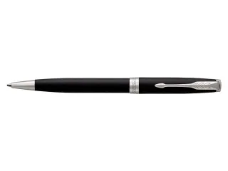 Balpen Parker Sonnet Matte black lacquer CT Medium - 3