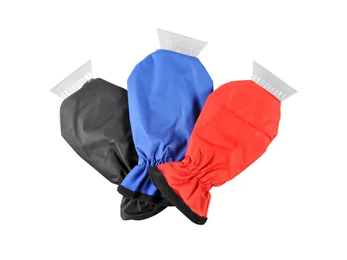 IJskrabber ProPlus met fleece handschoen assorti