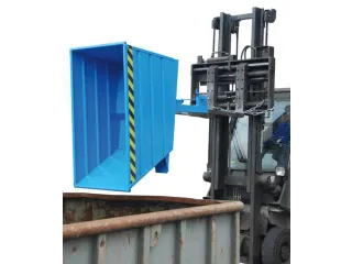 kiepbak,HxLxB 730x1375x800mm,0,5m³,draagverm. 750kg,RAL 5012 - 2