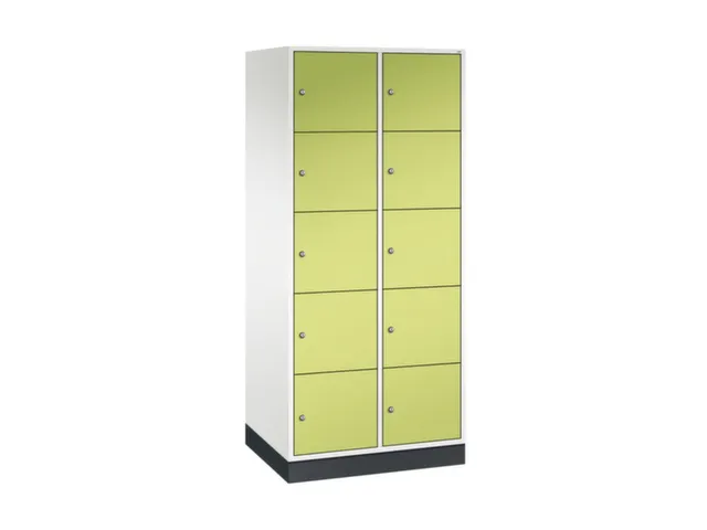 armoire multicases grand volume,HxlxP 1950x820x600mm,2x5compartiments