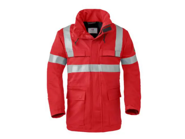 Parka Havep 40070, rouge, taille 2XL, la pièce