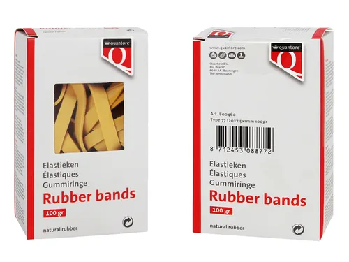 Elastiek Quantore 77 120x7,5x1mm 100gram