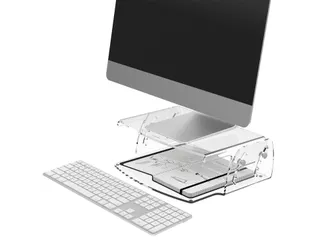 LCD Monitorverhoger HV 550 transparant acryl - 3