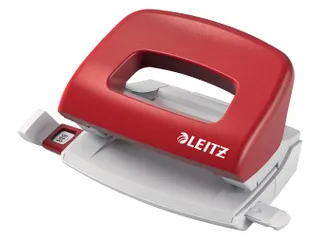 Mobiele Perforator Leitz NeXXt 5058 2-gaats 10vel rood - 1