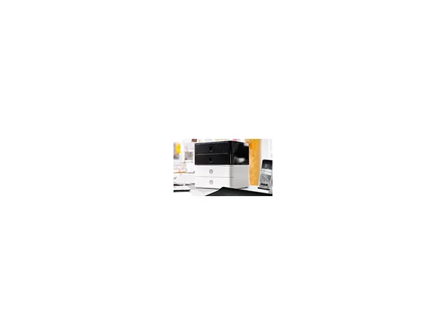 smart-box Han Allison avec 2 tiroirs jet noir, empilable