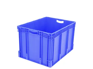Euronorm Stapelkrat Pp 520x800x600mm 211l Dubbele Bodem 200kg - 1