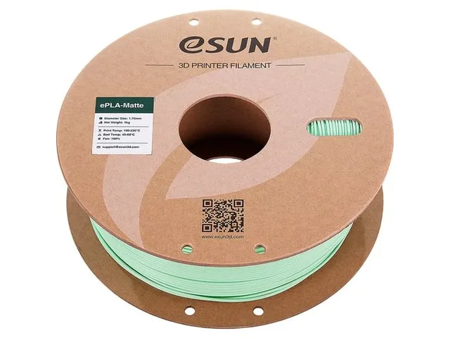 eSUN 3D printer Filament ePLA-Matte 1,75mm Mint Groen 1kg