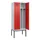 locker voor scheiding van kleding,HxBxD 2120x800x500mm,2vak