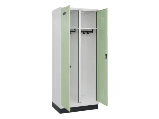 locker voor scheiding van kleding,HxBxD 1950x800x500mm,2vak - 1