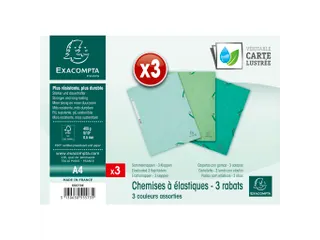 Pk3 Elastomap glansk art.3klep A4 Natuur - 9