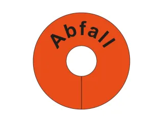 signaalring,v. gaasbox,"Afval",v. opsteken,PVC,rood - 1