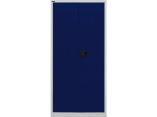kantoorkast openslaande deuren 1950x914x400mm Stalen blauw grijs
