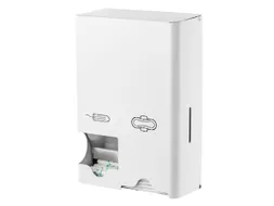 MediQo-line Maandverband- & tampondispenser klein RVS wit MQSTB P