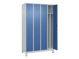 locker voor scheiding van kleding,HxBxD 1950x1200x500mm,4vak - 2