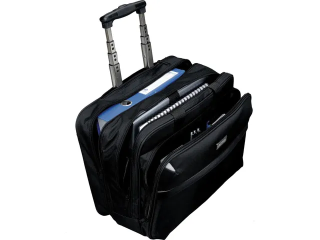 Business trolley Lightpak Xray zwart polyester