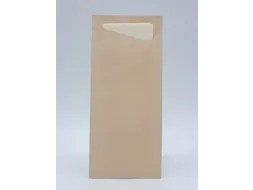 Bestekzakjes 8,5x19cm Sachetto Nature 500 stuks