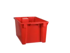 Draaistapelbak Pp Hxlxb 300X600X400Mm 50L Rood
