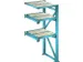 rayonnage extensible pour charges lourdes,HxlxP 2000x890x860mm
