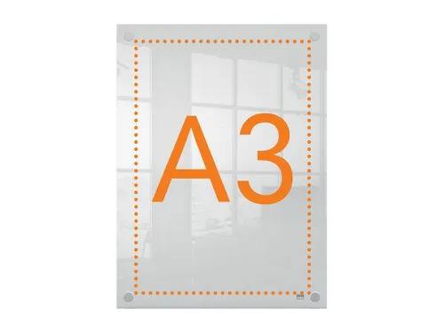 Infobord Nobo Premium Plus A3 acryl wand