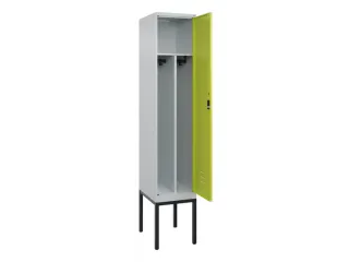 locker voor scheiding van kleding,HxBxD 2120x400x500mm,1vak - 2